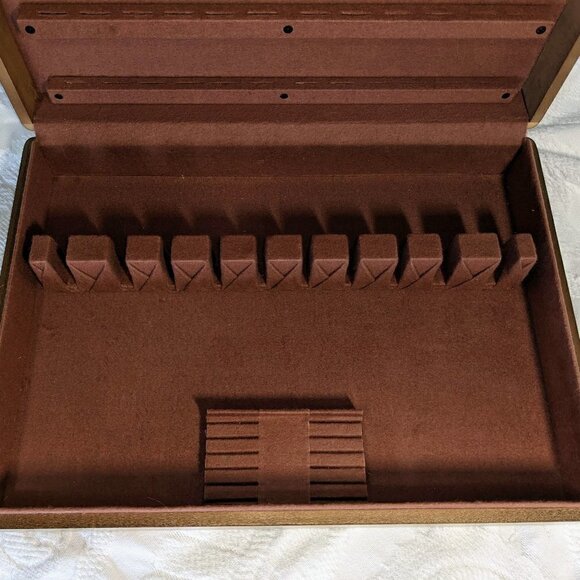 Naken’s Tarnish Proof Silverware Chest Flatware Case Box - Picture 11 of 12